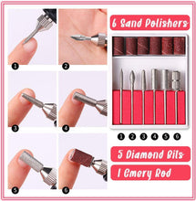 Load image into Gallery viewer, 50% Off Just Today🔥🔥🔥DIY Nail Polishing Drill Set (12-pc Set)