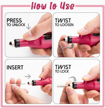 Load image into Gallery viewer, 50% Off Just Today🔥🔥🔥DIY Nail Polishing Drill Set (12-pc Set)