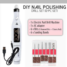 Load image into Gallery viewer, 50% Off Just Today🔥🔥🔥DIY Nail Polishing Drill Set (12-pc Set)