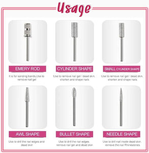50% Off Just Today🔥🔥🔥DIY Nail Polishing Drill Set (12-pc Set)