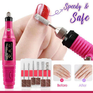 50% Off Just Today🔥🔥🔥DIY Nail Polishing Drill Set (12-pc Set)